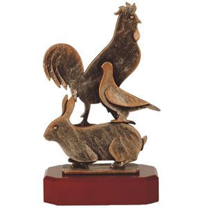 Animal Pewter Trophy - BEL257