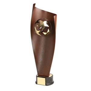 Gold Football Handmade Metal Trophy - 1106