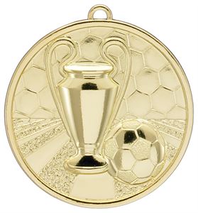 Football Player of the match metal medals 50 mm Pack Of 10 Ribbons Inserts Logo