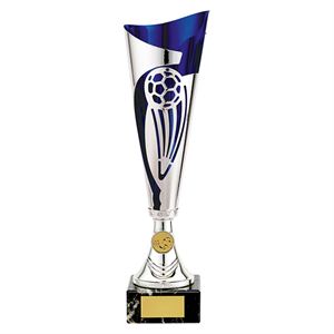Champions Football Cup - Silver & Blue - TR19706A