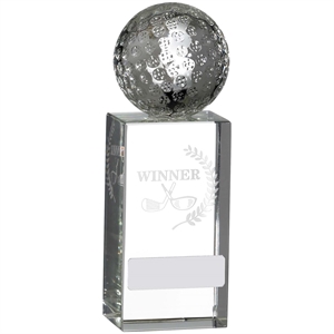 Winner Optic Glass Crystal Golf Trophy - GLG28