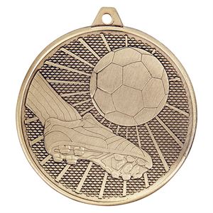 Gold Formation Football Medal - MM19165G