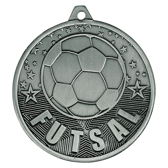 Silver Cascade Futsal Medal - MM19034S
