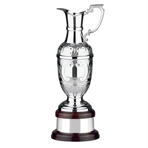 St Anne's Award Silver Plated Hand Chased Claret Jug - 530