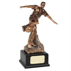 Bronze Plated Football Award - RW03