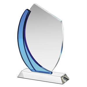 Indigo Clear & Blue Crystal Award - HC020