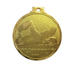 Budget Swimming Medal Gold - 7907