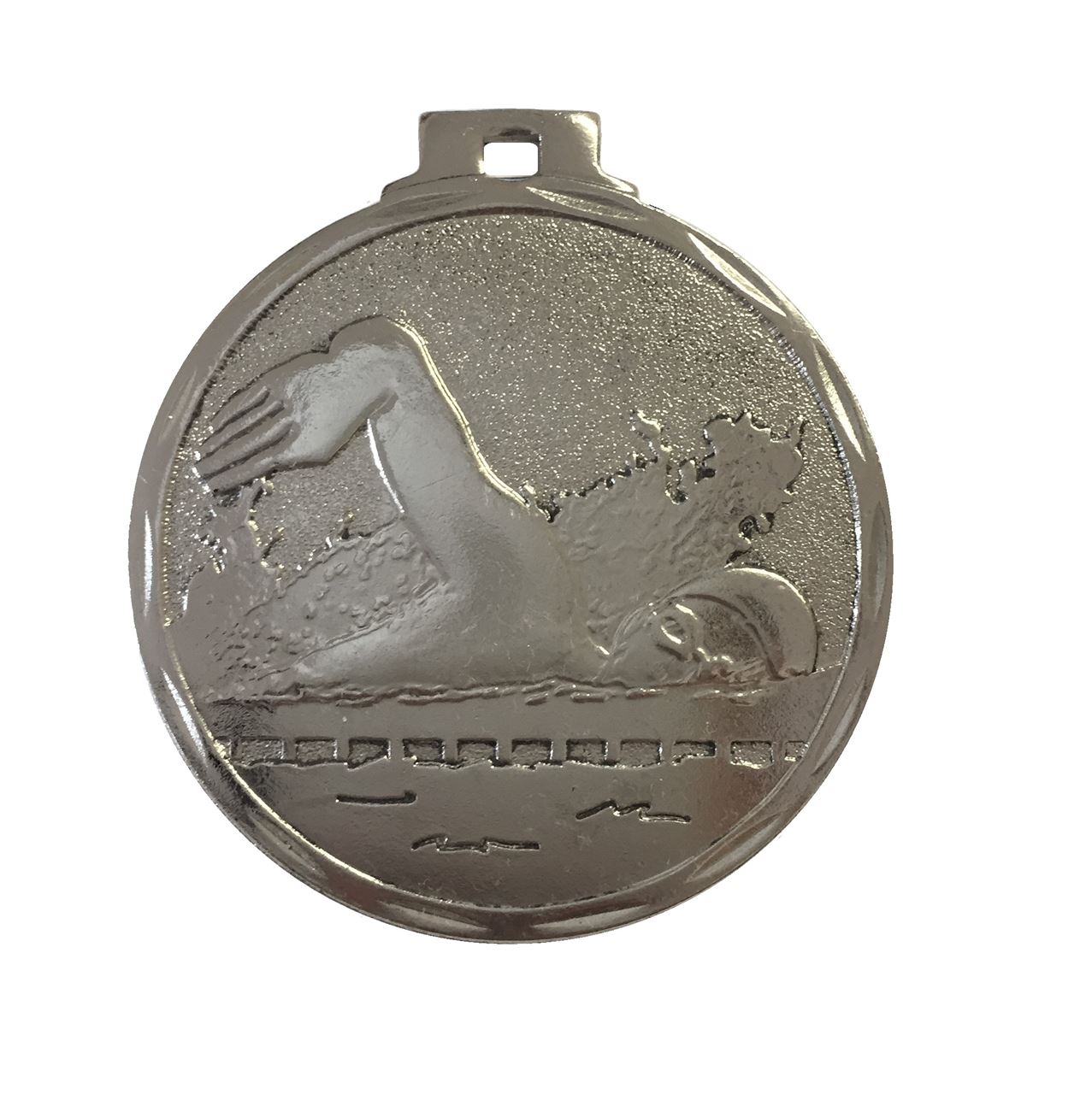 Budget Swimming Medal Silver - 7907