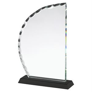 Espada Clear & Black Crystal Award - GLC033