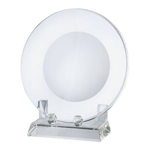 Fine Crystal Salver Award with Stand - SCW61