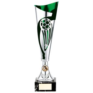 Champions Football Cup - Silver & Green - TR20545C