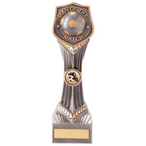 FOOTBALL TROPHY MAN OF THE MATCH FREE ENGRAVING 4 SIZES AVAILABLE PA22001C 