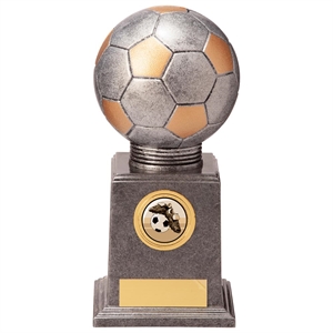 Valiant Legend Football Award - Antique Silver & Gold - TH20235E