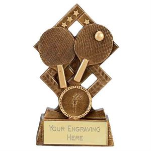 Cube Table Tennis Trophy - A4141