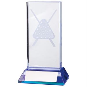 Davenport Pool/ Snooker Crystal Award - CR20218C