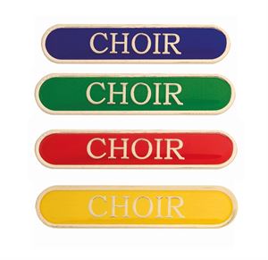 Choir Metal School Bar Badge - BR6, BG6, BB6, BY6