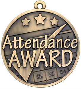 Attendance Award Medal - G875