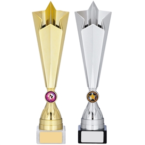 Shooting Star Trophy Gold or Silver - A0126 and A0133
