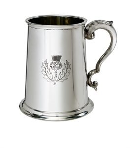 Thistle 1 Pint Pewter Tankard - A999TH