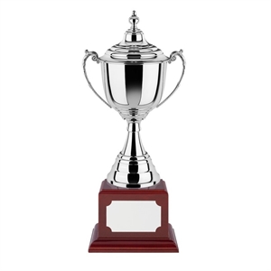 plinth band WC4 optional engraving Quality Mounted Nickel Plate Cup Trophy 
