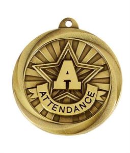 Globe Attendance Medal (size: 50mm) - AM6025.12
