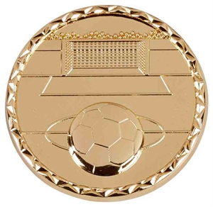 Gold Aspect Football Medal (size: 60mm) - AM6049.01