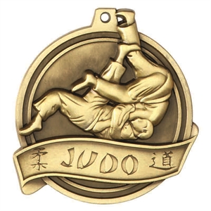 Gold Halo Judo Medal (size: 55mm) - AM1613.12