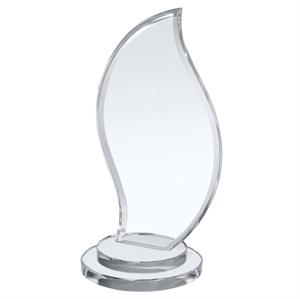 Flare Crystal Plaque Award - DC003
