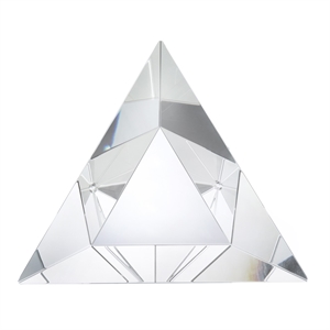 Triangle Optical Crystal Award - YC003