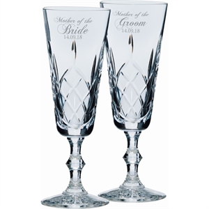 Lindisfarne Orco Crystal Champagne Glasses - CR7205