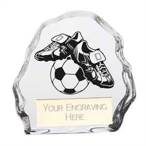 Mystique Football Glass Award - CR22235