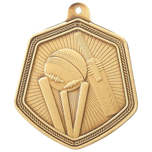 Gold Falcon Cricket Medal (size: 65mm) - MM22089G