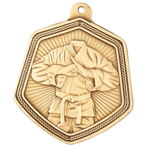 Gold Falcon Martial Arts Medal (size: 65mm) - MM22094G