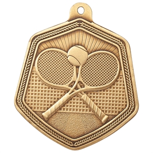Gold Falcon Tennis Medal (size: 65mm) - MM22102G