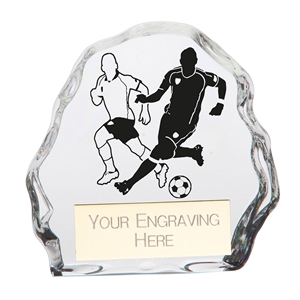 Mystique Football Male Glass Award - CR22237