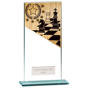 Mustang Chess Jade Glass Award  - CR22227