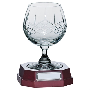 Lindisfarne Classic Crystalite Brandy Glass with base - CR22532