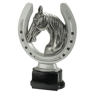 Horse Head & Horseshoe Trophy - RE.092
