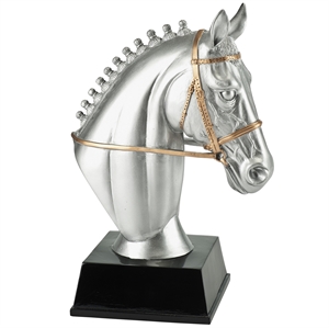 Silver Horse Head Trophy - RE.120