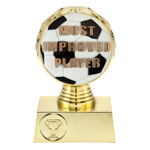 Supreme Gold Most Improved Player Football Trophy Minimum 12 - ST.072.01