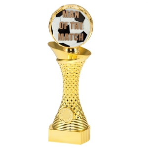 Imperial Gold Man of the Match Football Trophy Minimum 6 - ST.064.01