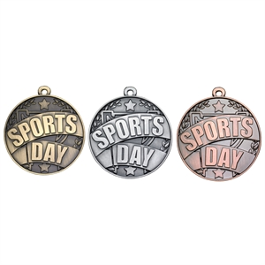 Sports Day Medal - G860, G861, G862 Gold, Silver and Bronze