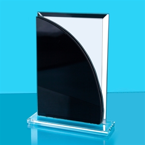 Theodore Mirror Black Glass Award - AF2140
