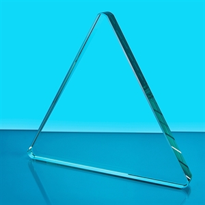 Deltoid Triangular Glass Award - AF8044