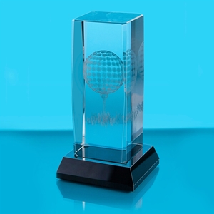 Precision Optical Crystal Golf Award - AF7214