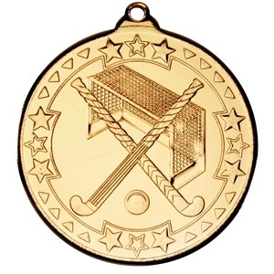Tri Star Hockey Medal (size: 50mm) - M90G