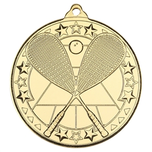 Tri Star Squash Medal (size: 50mm) - M95G