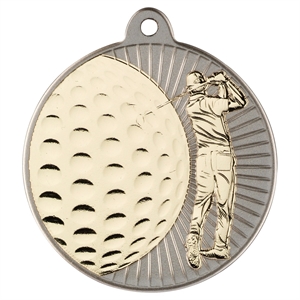Gold Bergin Golf Medal (size: 50mm) - MV02G