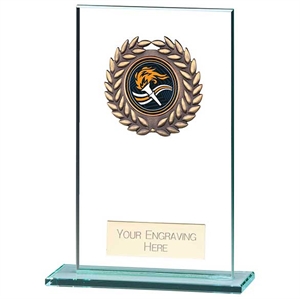 Warrior Multisport Jade Glass Award - CR22536