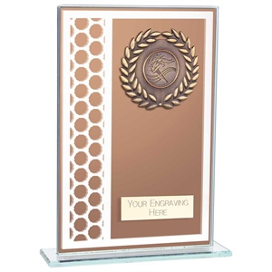 Titanium Mirror Glass Award Bronze - CR23575B